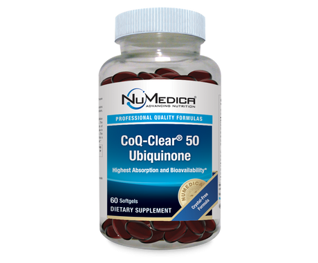 CoQ-Clear® 50 Ubiquinone (Citrus) Softgels Citrus