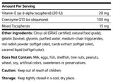 CoQ-Clear 100 Ubiquinone Softgels Citrus