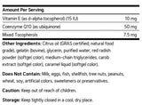 CoQ-Clear® 50 Ubiquinone (Citrus) Softgels Citrus