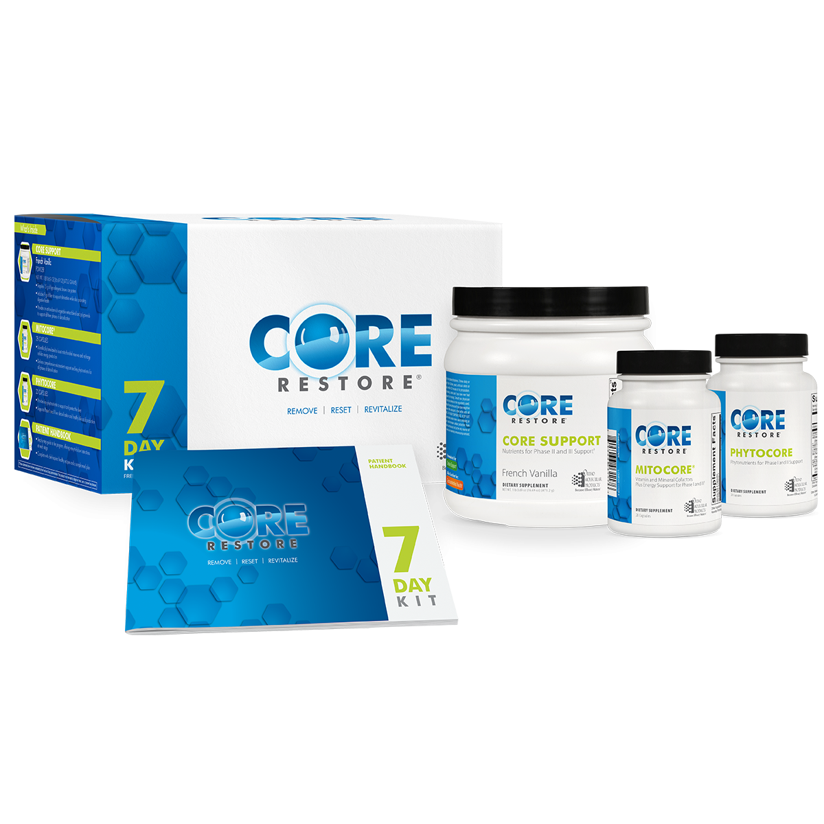 Core Restore 7-Day Kit 7 Day Kit French Vanilla