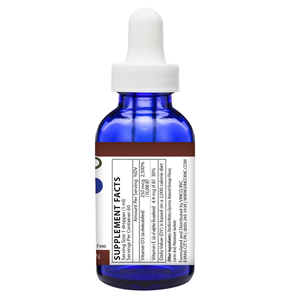 D3 (Liposomal) 2 FL OZ Drops Orange