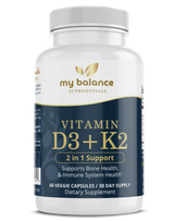 Vitamin D3 + K2 with BioPerine®