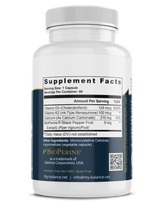 Vitamin D3 + K2 with BioPerine®