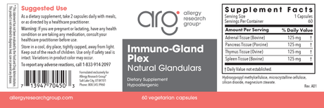 Immuno-Gland Plex 60Veggie Caps