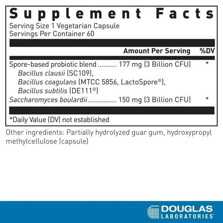 Multi-Probiotic Spore + SBC 60 Veggie Caps