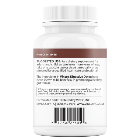 Digestive Detox (Formerly Bowel Detox) 60 Tablets