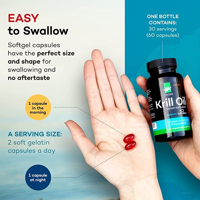 Krill Oil - 500 mg - 60 Softgels