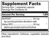 PQQ Plus 30 Veggie Caps