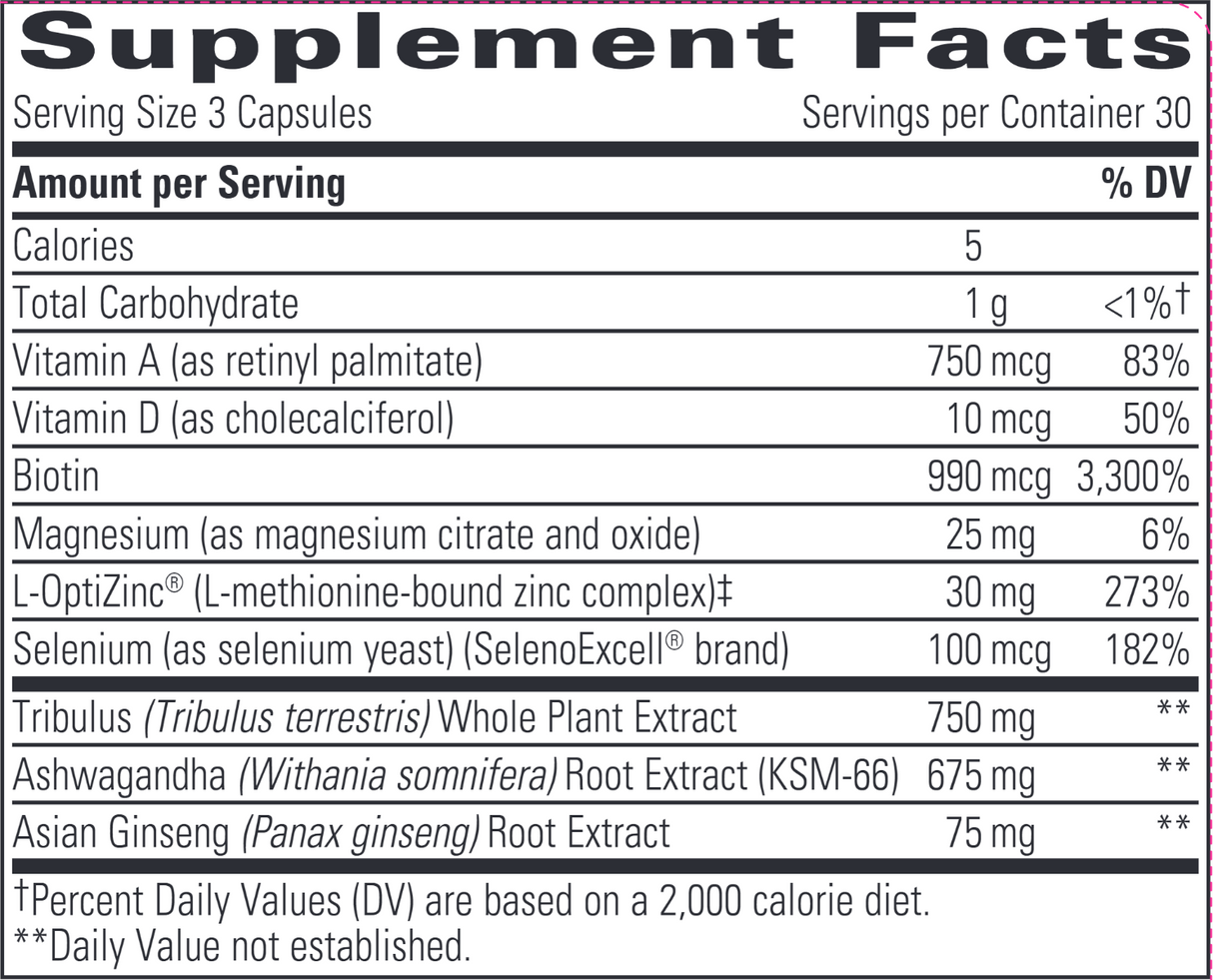 Testosterone Formula 90 Veggie Caps