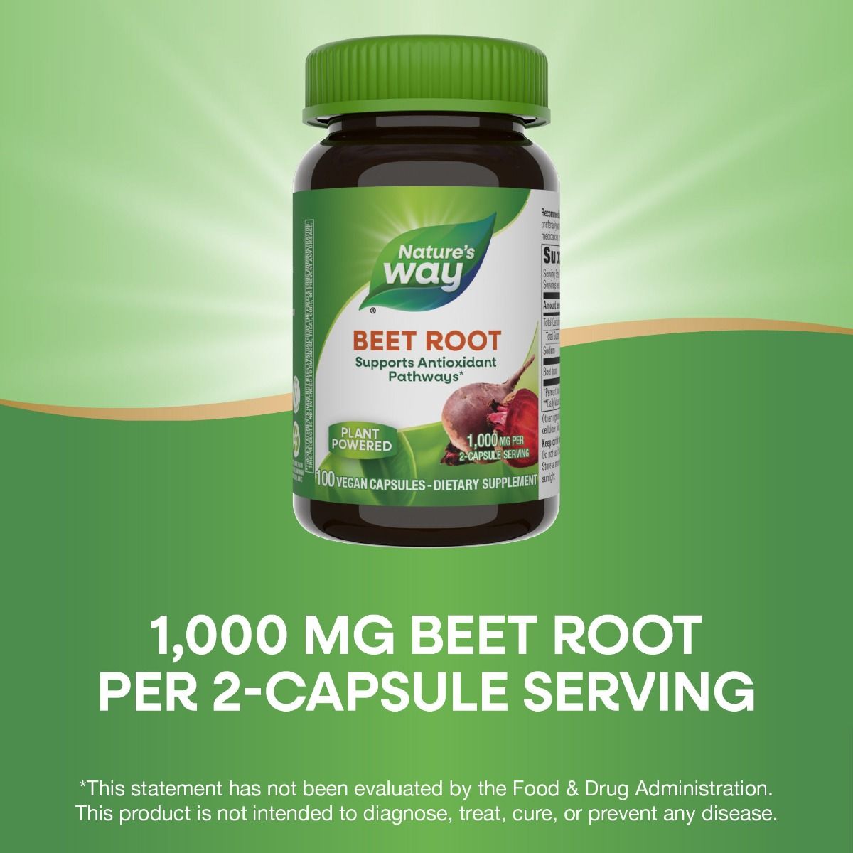 Beet Root 100Vegan Capsules