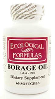 Ecological Formulas, Borage Oil GLA-240 60 Capsules