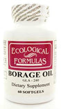 Ecological Formulas, Borage Oil GLA-240 60 Capsules