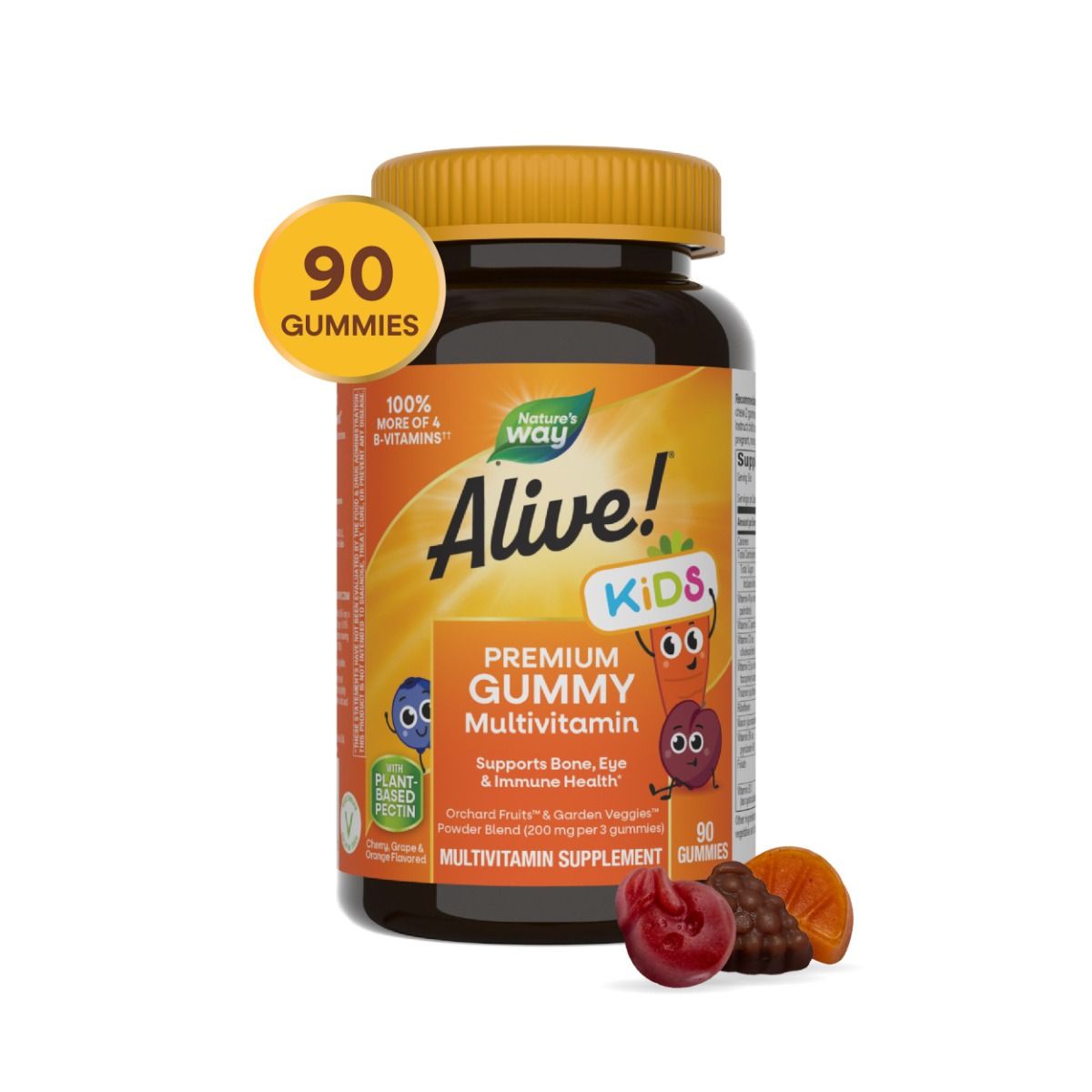 Alive! Children's Multi-Vitamin 90GummiesAssorted