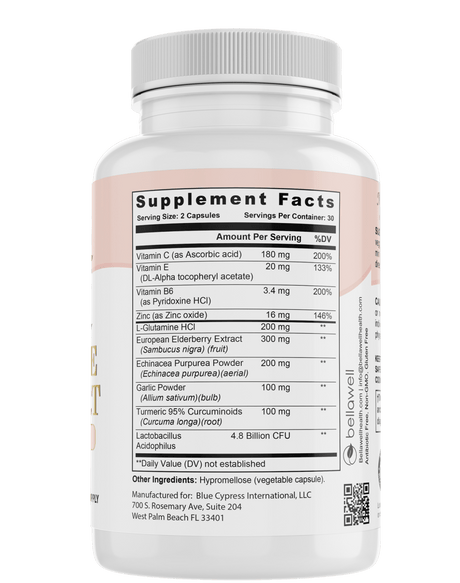 Emergency Immune Support – Daily Wellness with Probiotics by Bellawell