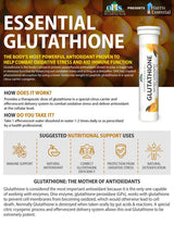 Essential Glutathione 20 Effervescent Wafers