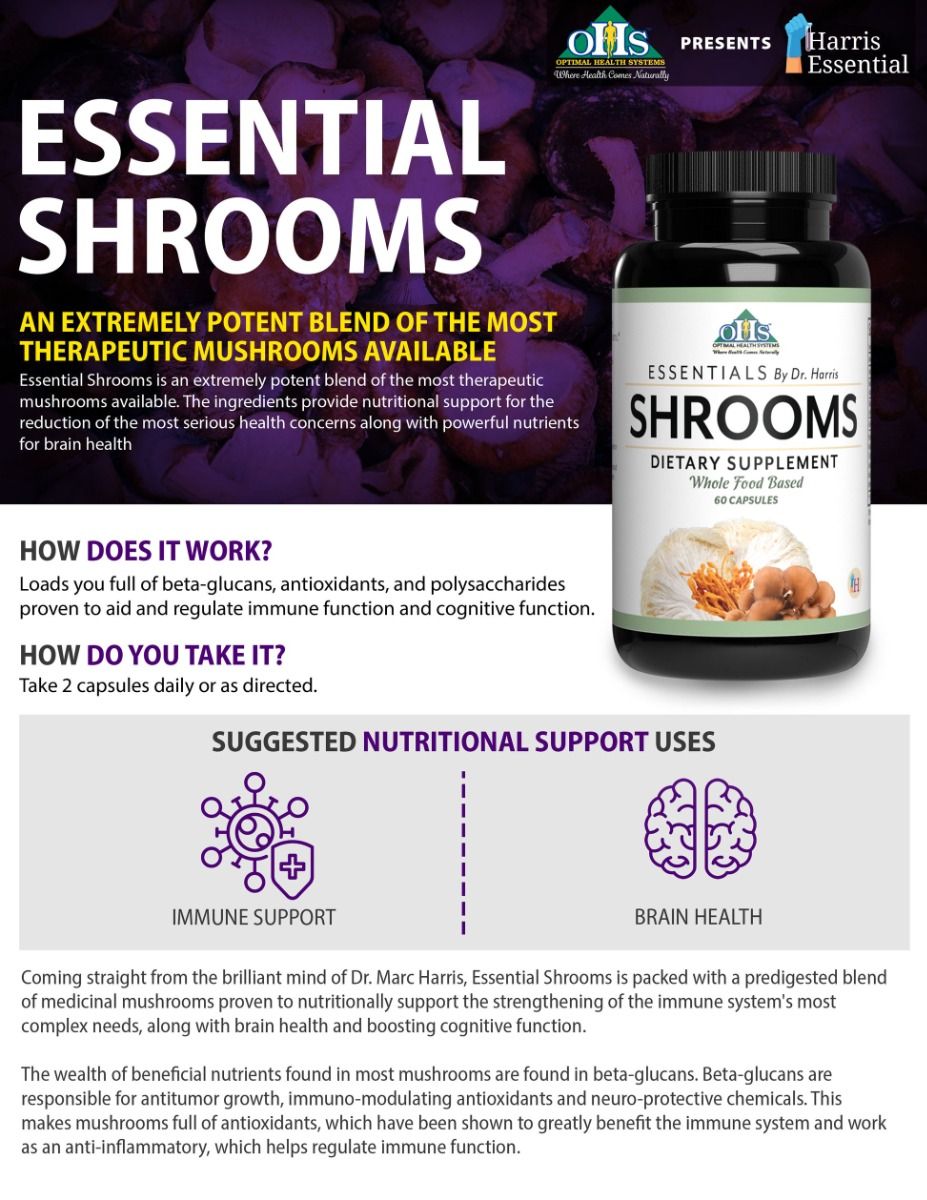 Essential Shrooms 60 Capsules