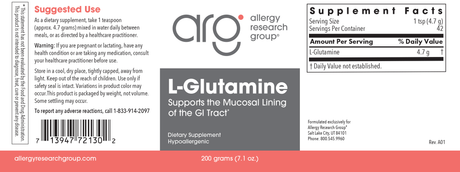 L-Glutamine 7.1 oz (200 g)Powder