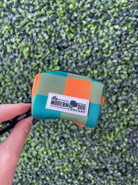 The Modern Dog Company The Modern Dog Company - Plaid Camping Poop Bag Holder