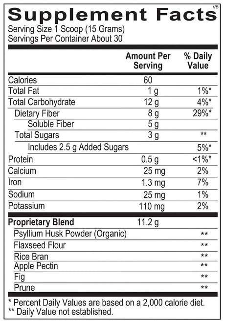 Fiber Plus 15.9 Oz (450 G) Powder Apple Cinnamon