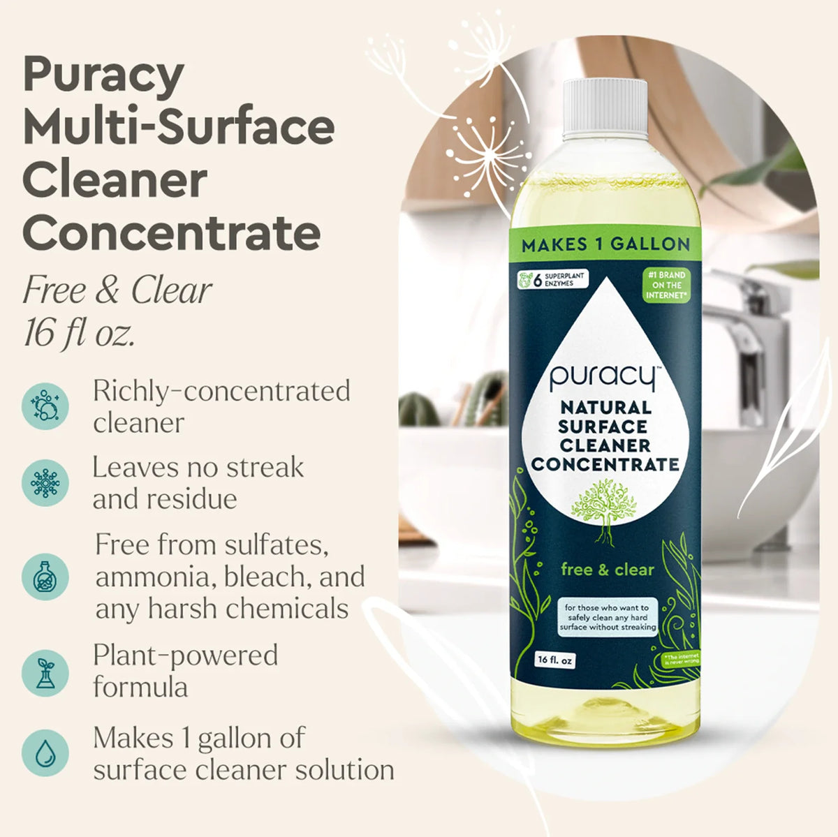 Puracy Everyday Multi-Surface Cleaner