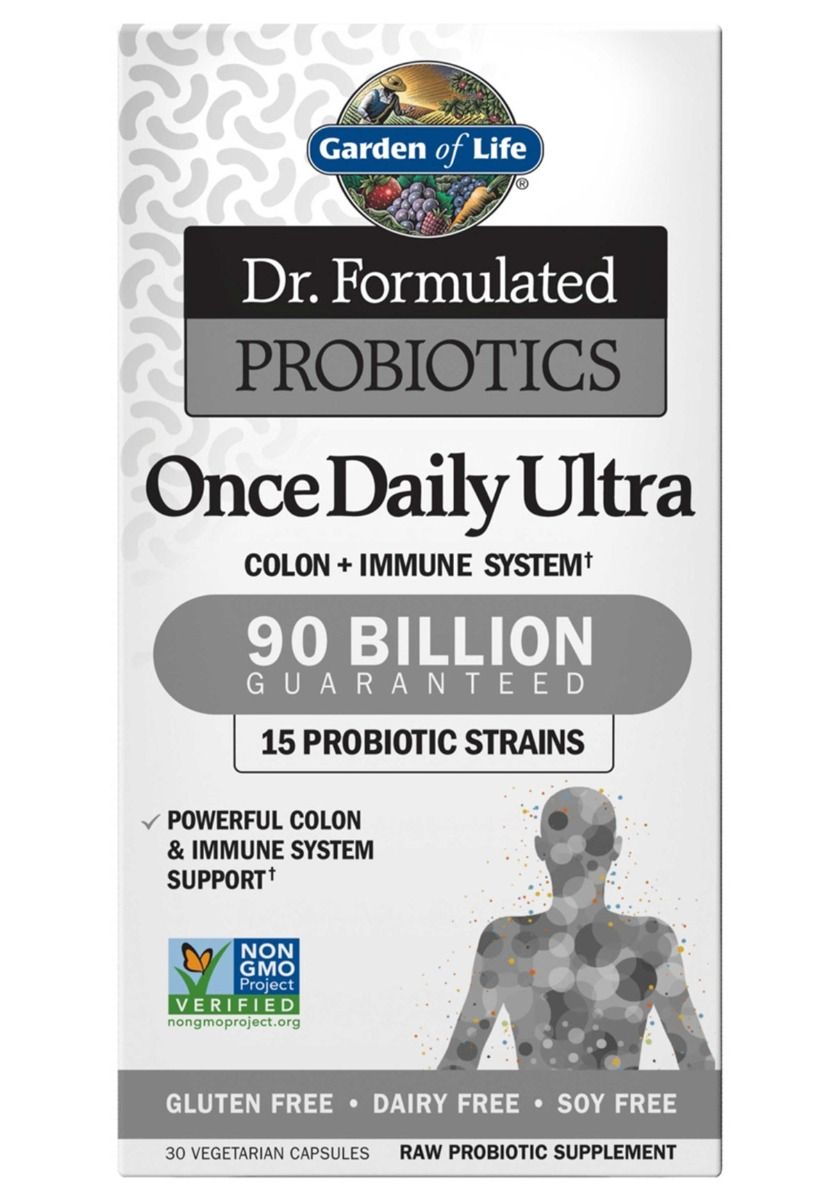 Dr. Formulated Probiotics Once Daily Ultra 90 Billion 30 Capsules