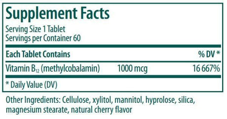 Active Chewable B12 60t