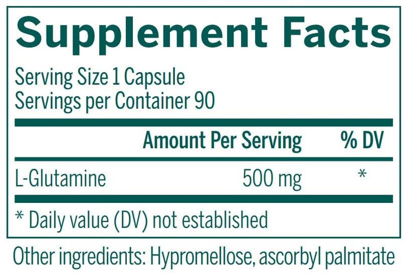 Amino L-Glutamine 500 MG