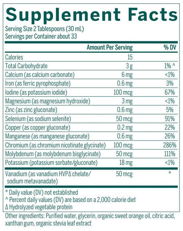 Colloidal Multi Mins Liquid 1000 mL (33.8 fl oz)LiquidNatural Orange