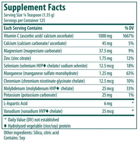 Scorbatate 1000mg 6oz (170g)