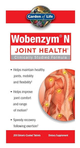 Wobenzym N 200 Tablets