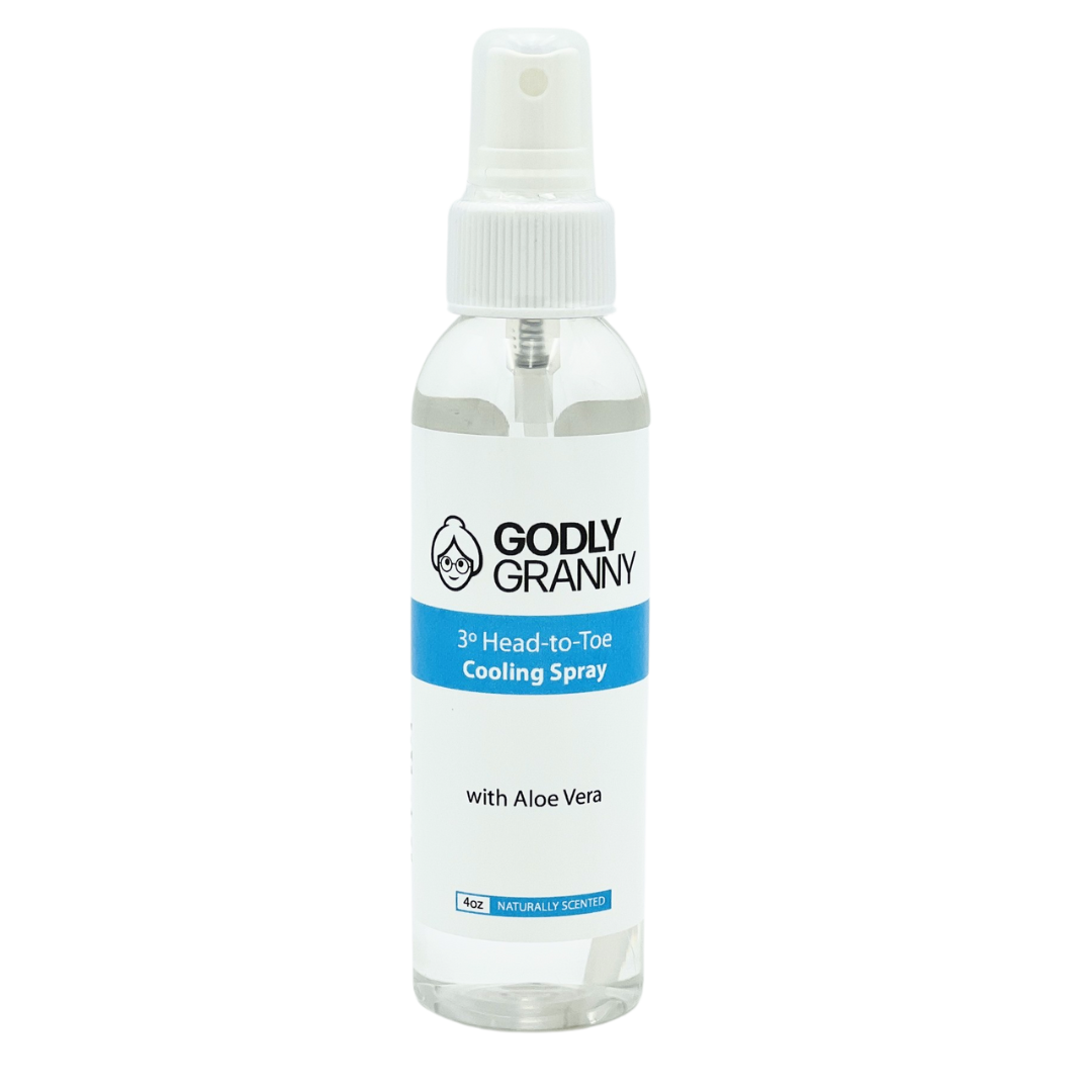3° Cooling Spray with Aloe Vera - Naturally Scented