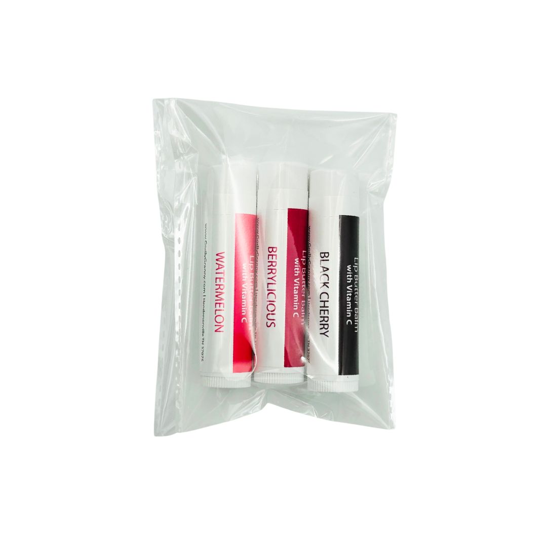 3-Pack Lip Butter Balms