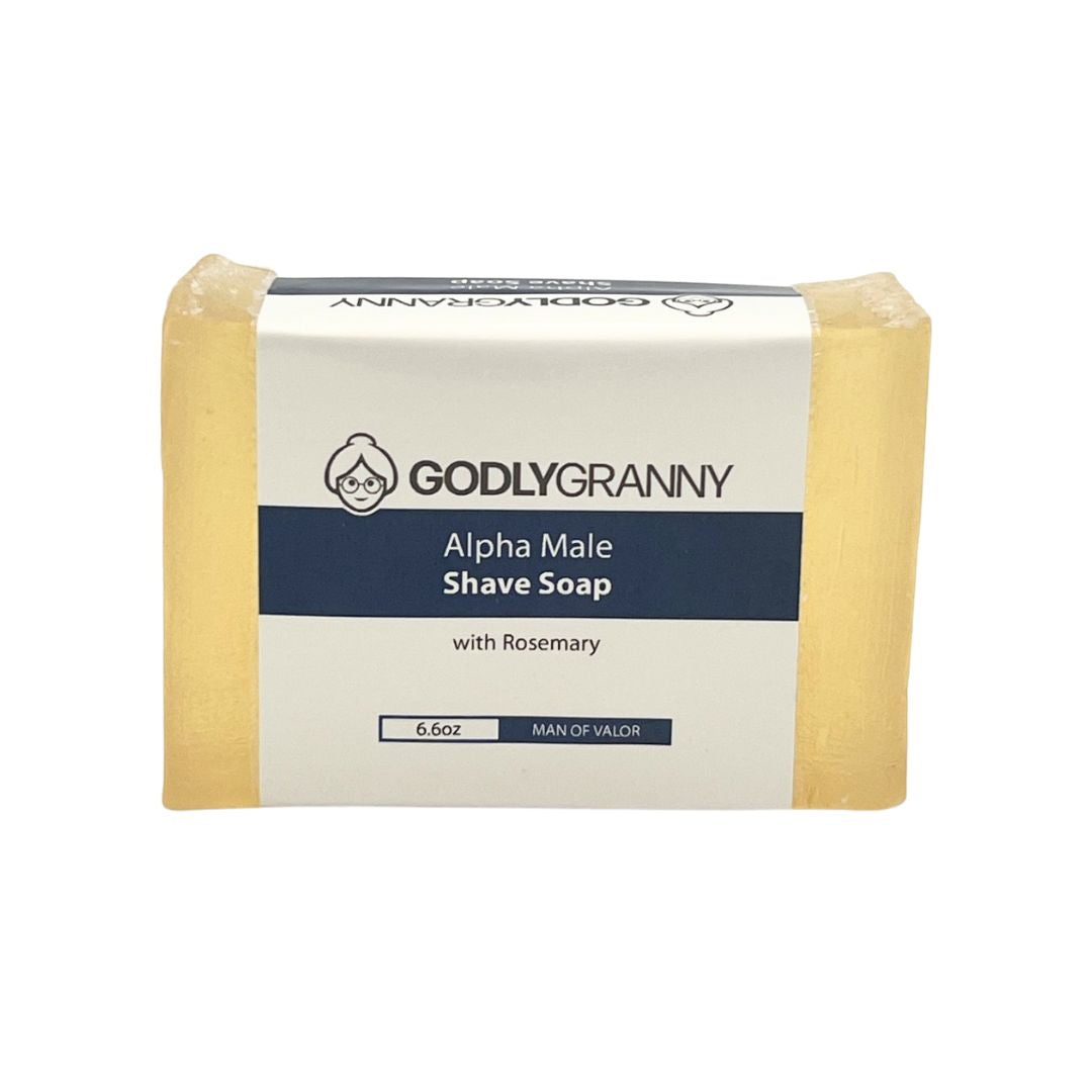 Alpha Male Shave Soap with Rosemary
