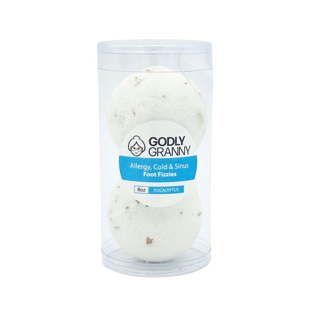 Allergy, Cold & Sinus Foot Fizzies (Eucalyptus)