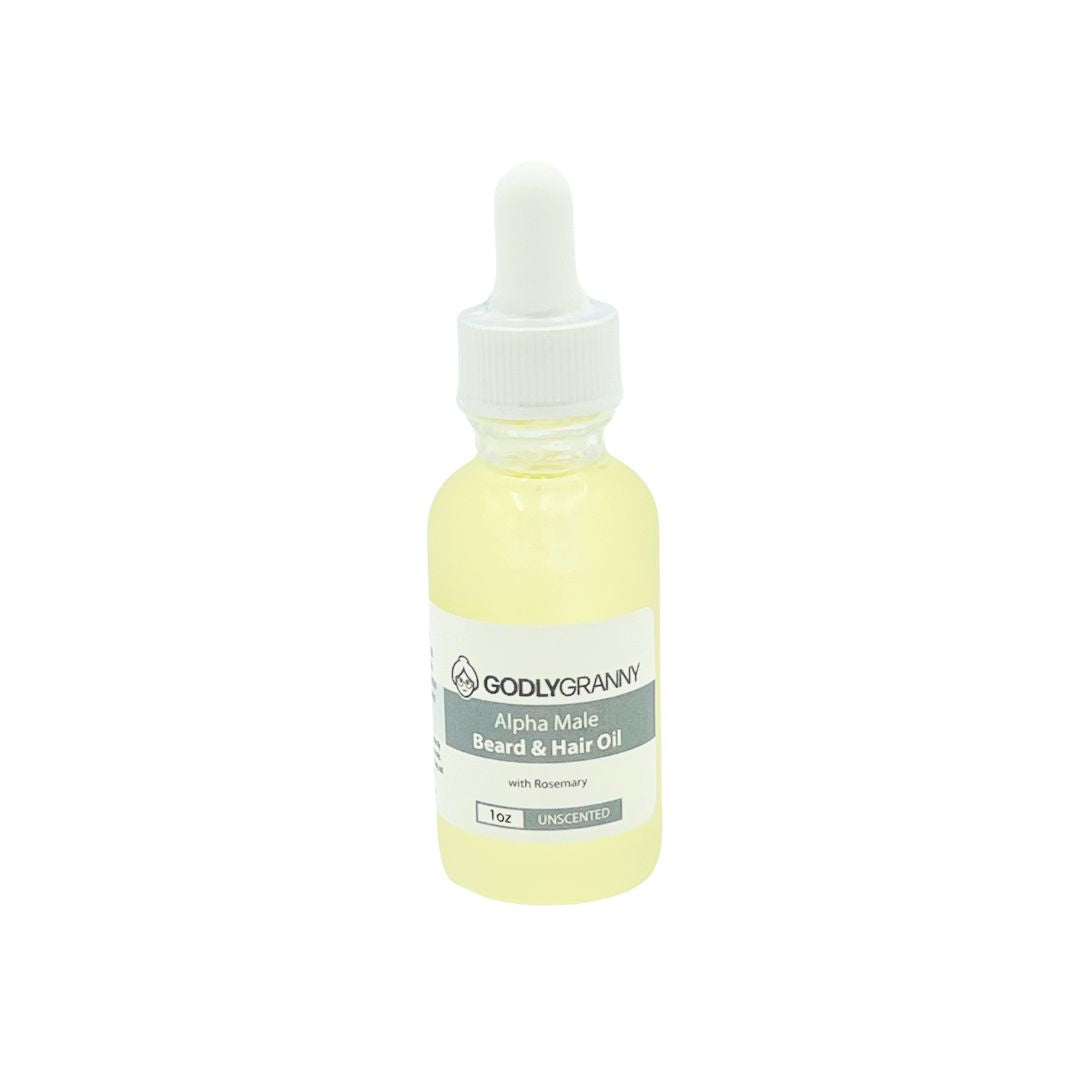 Alpha Male Beard & Hair Oil with Rosemary