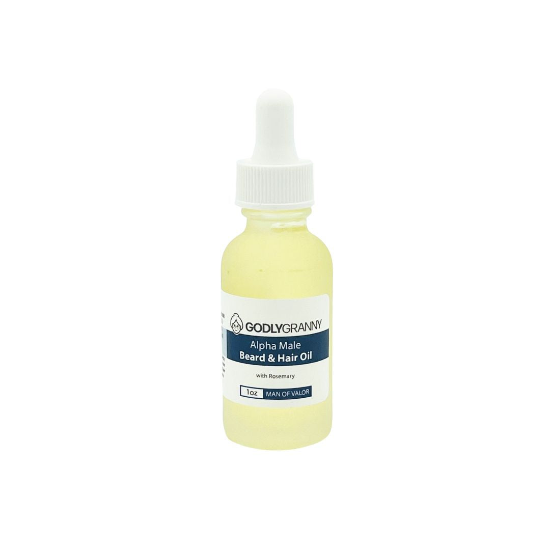 Alpha Male Beard & Hair Oil with Rosemary