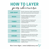 Blue Green Algae Remineralizing Facial Serum with Sea Moss (Unscented)