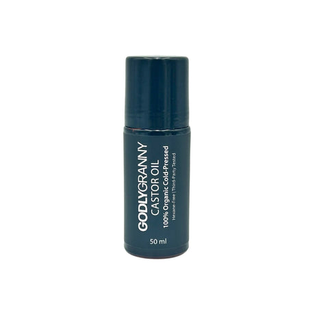 Organic Castor Oil with Rose Quartz Roller