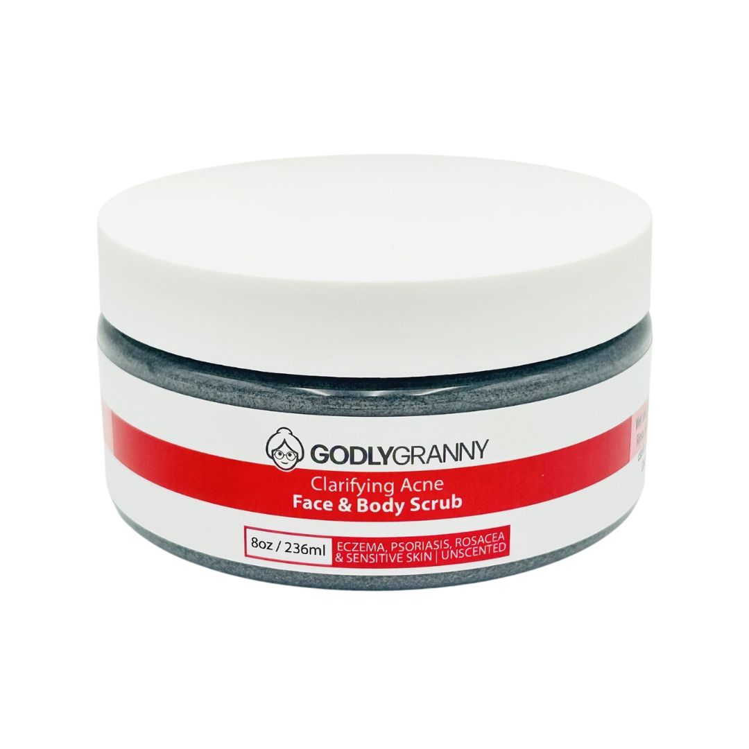 Clarifying Acne Face & Body Scrub