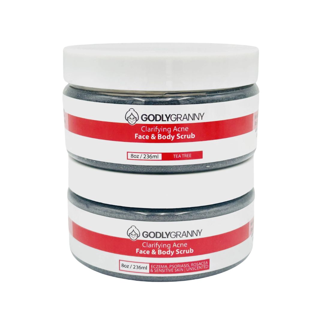 Clarifying Acne Face & Body Scrub