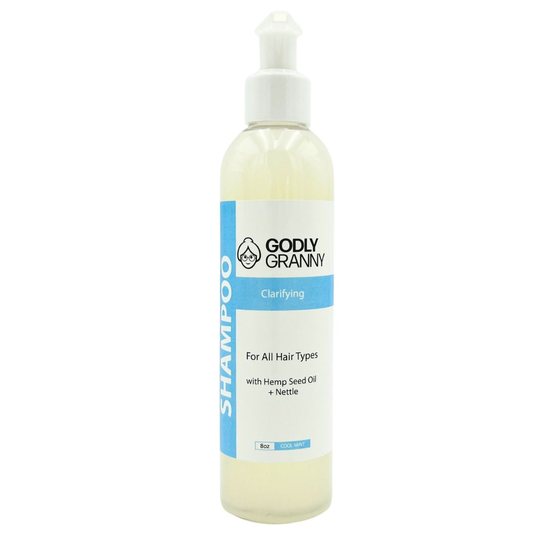 Clarifying Shampoo with Hemp Seed Oil + Nettle