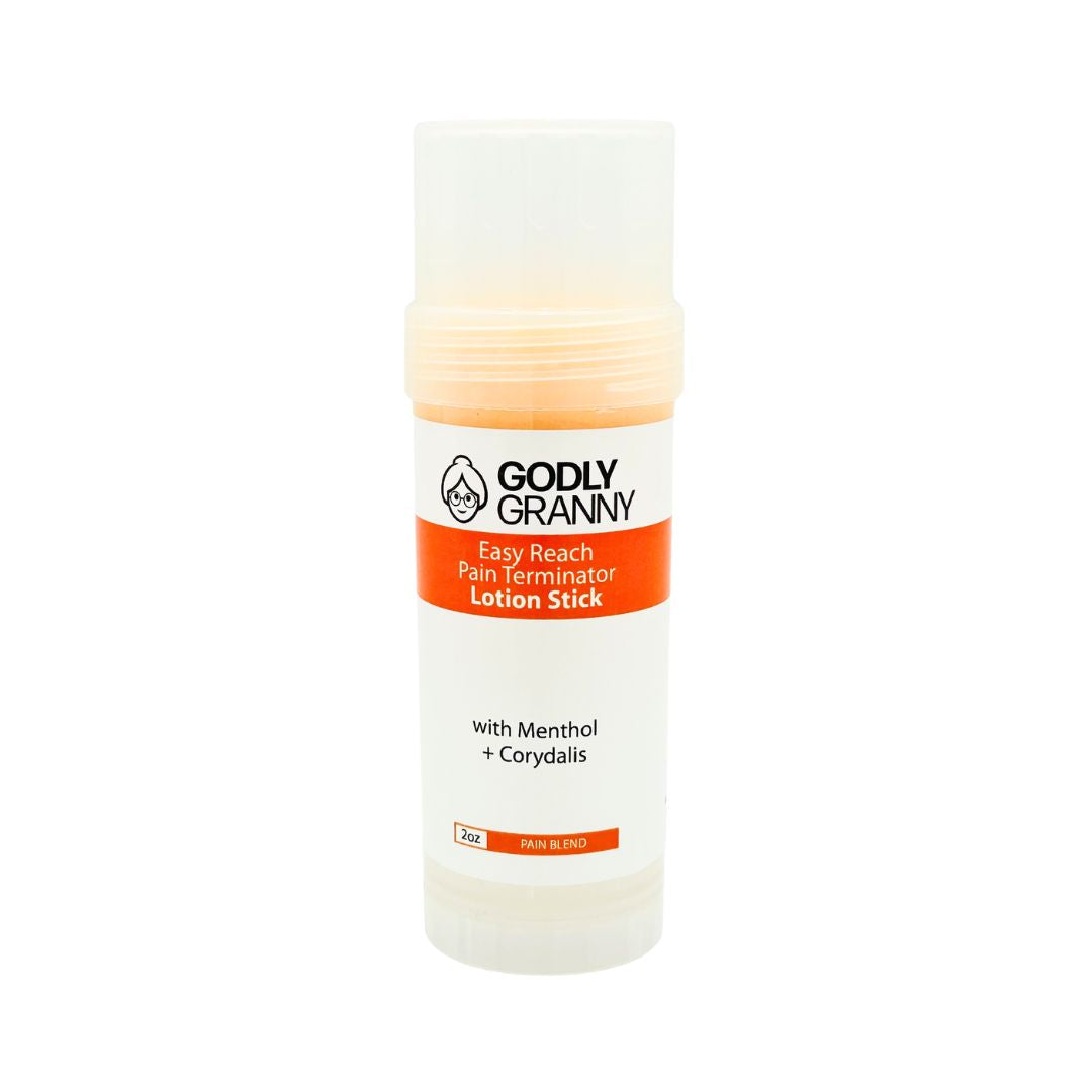 Easy Reach Pain Terminator Lotion Stick with Menthol + Corydalis (Pain Blend)
