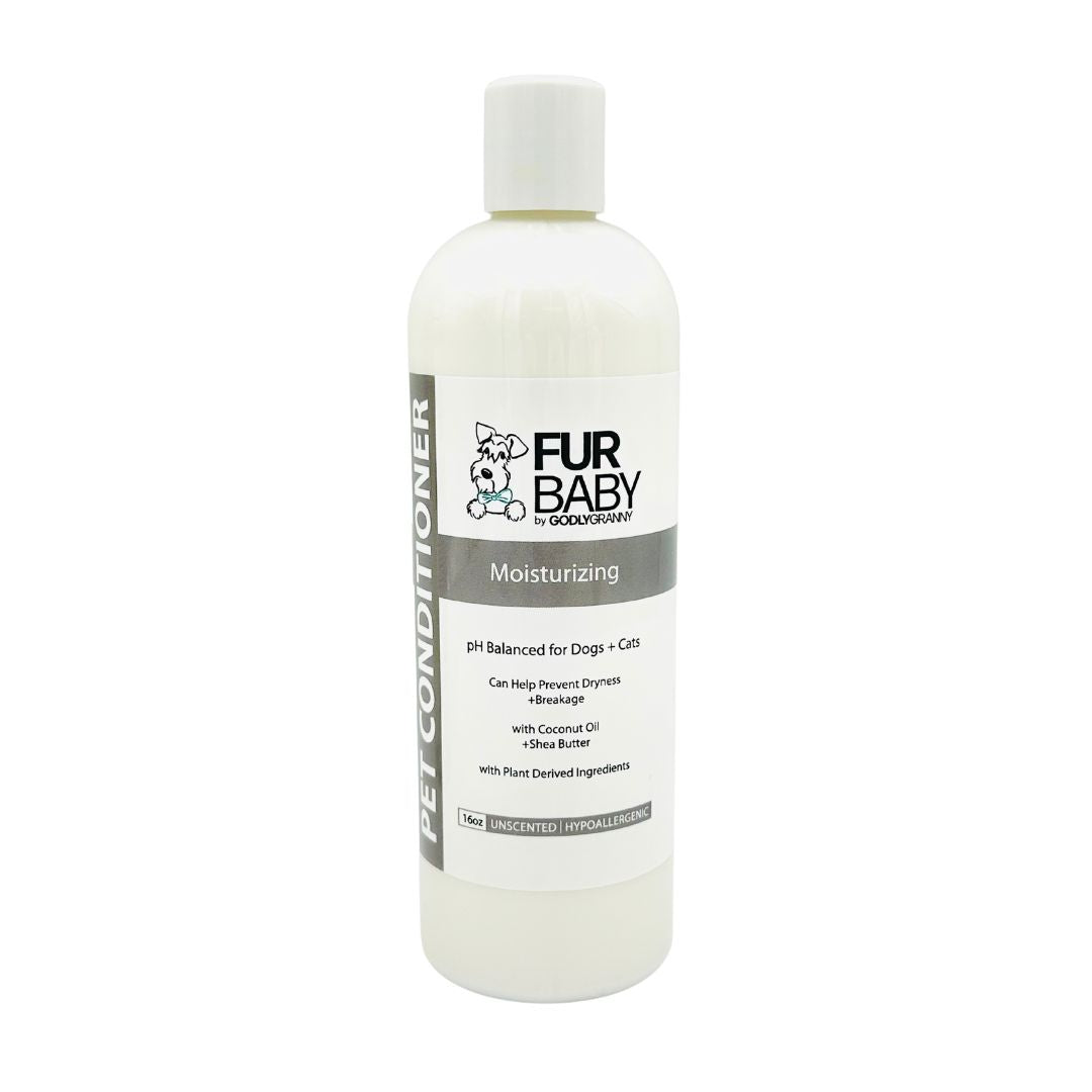 Fur Baby Moisturizing Pet Conditioner with Coconut Oil + Shea Butter