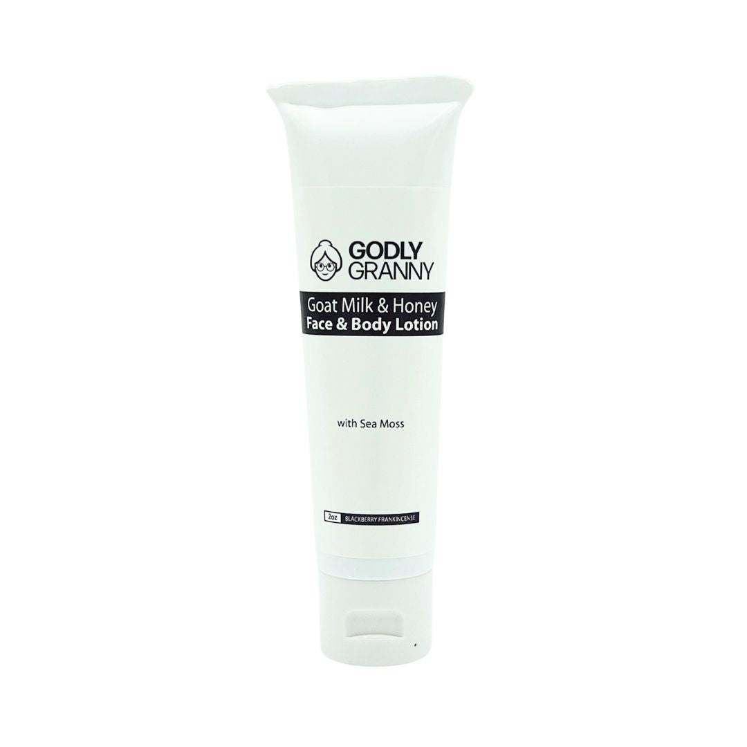 Goat Milk & Honey Face & Body Lotion with Sea Moss