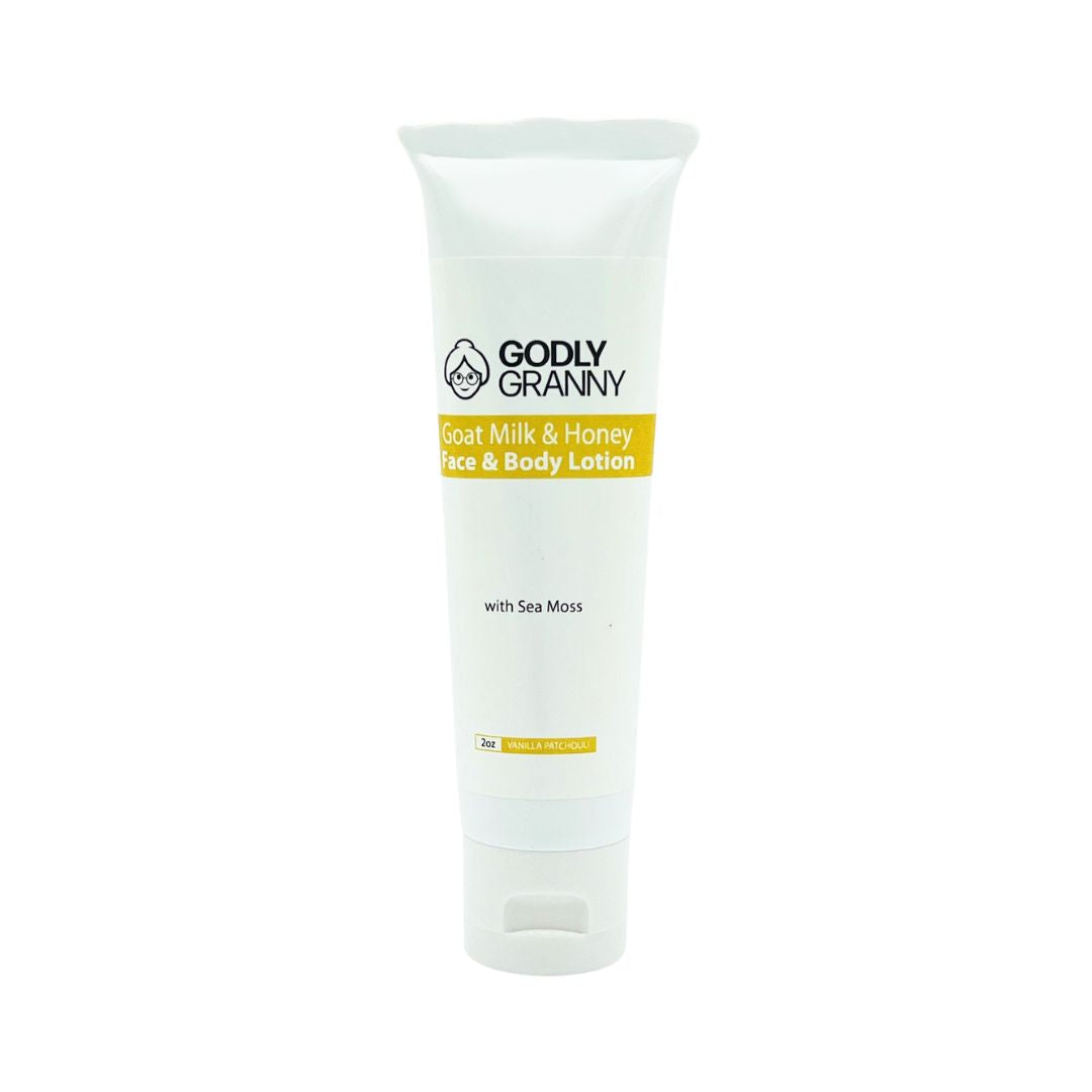 Goat Milk & Honey Face & Body Lotion with Sea Moss
