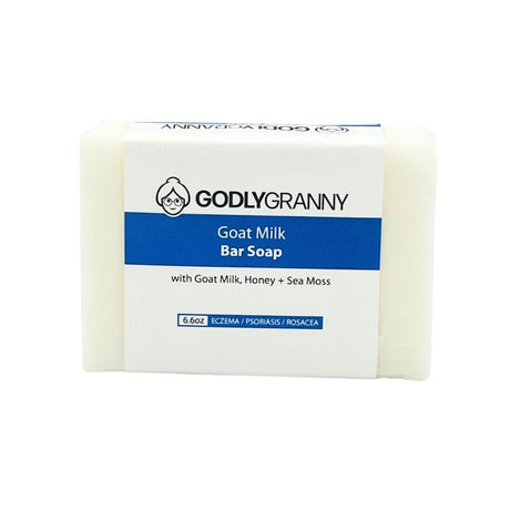 Goat Milk Bar Soap with Goat Milk, Honey + Sea Moss