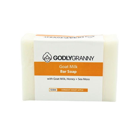 Goat Milk Bar Soap with Goat Milk, Honey + Sea Moss