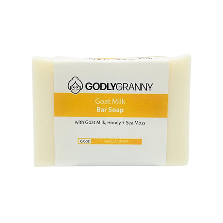 Goat Milk Bar Soap with Goat Milk, Honey + Sea Moss