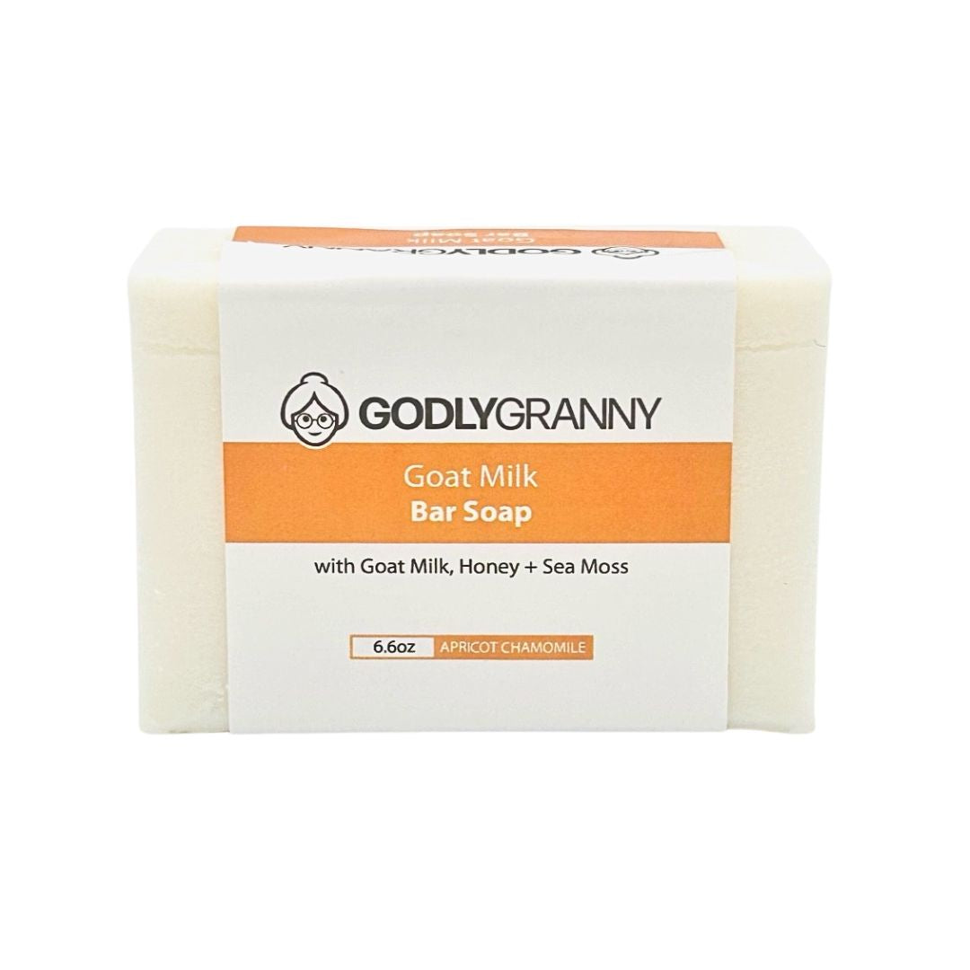 Goat Milk Bar Soap with Goat Milk, Honey + Sea Moss