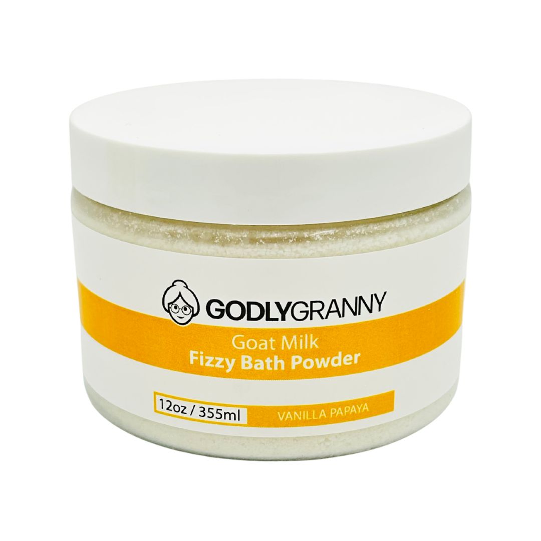 Goat Milk Fizzy Bath Powder